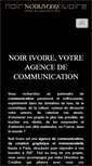 Mobile Screenshot of noir-ivoire.fr