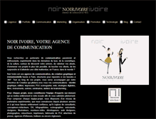 Tablet Screenshot of noir-ivoire.fr
